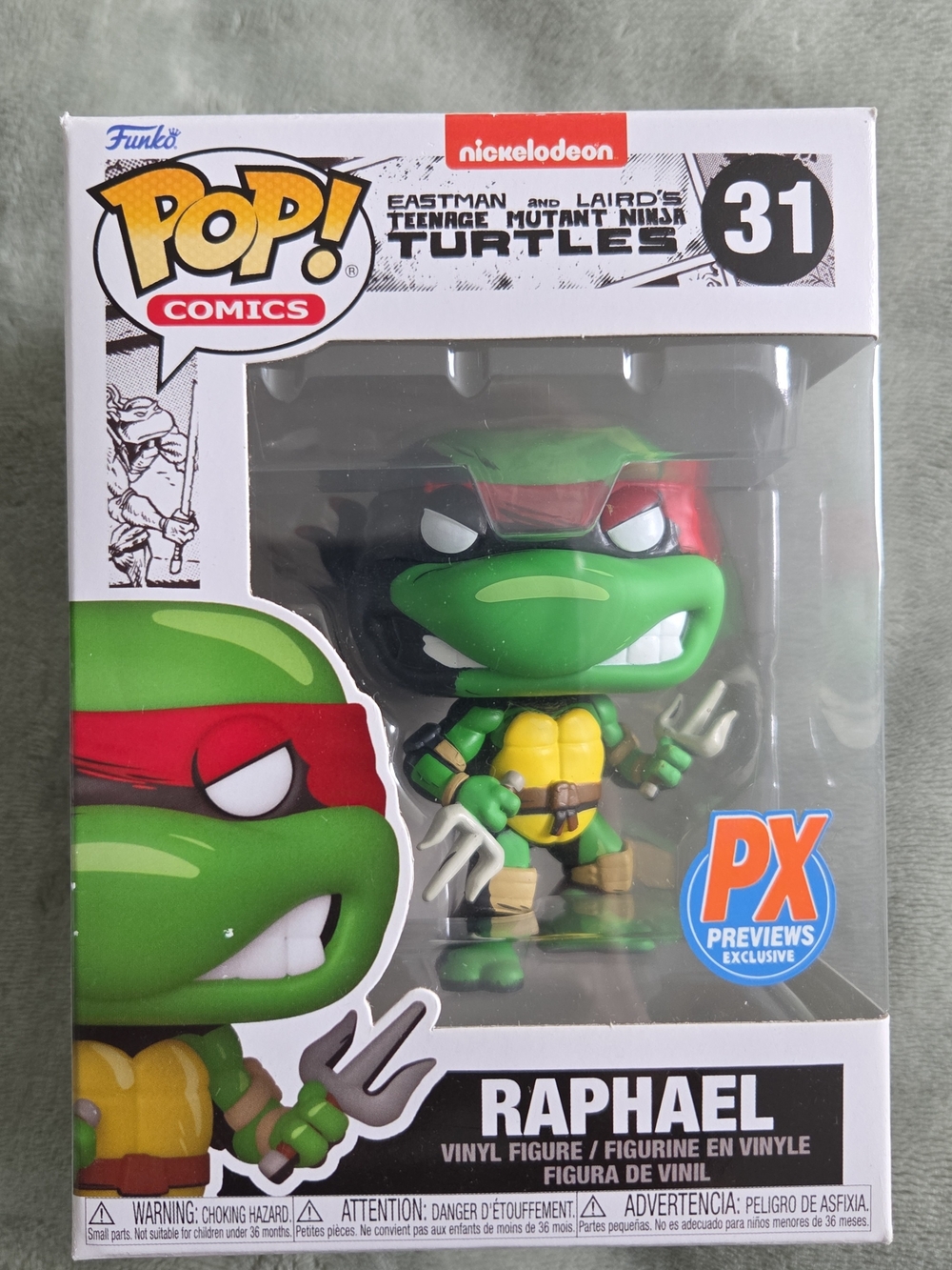 Funko Pop! Comics Raphael Vinyl Figure